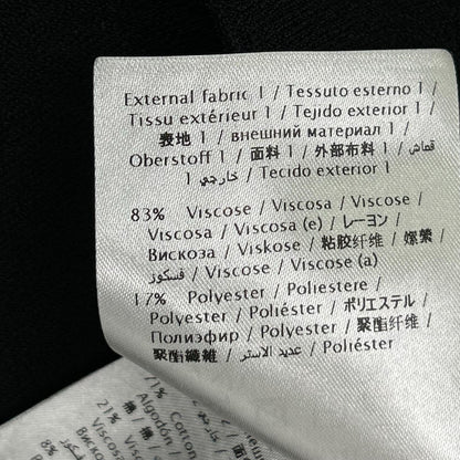 VALENTINO ヴァレンティノ JB3KD01W241 ブラック フラワーレース バイカラー ドレス ワンピース ワンピース