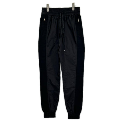 MONCLER モンクレール 19年 ブラック PANTALONE ナイロン切替 パンツ ボトムス