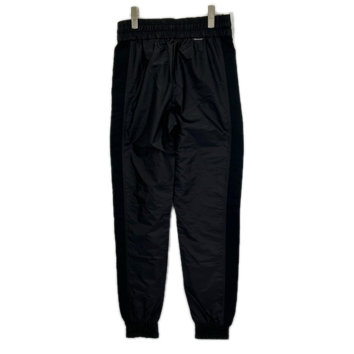 MONCLER モンクレール 19年 ブラック PANTALONE ナイロン切替 パンツ ボトムス