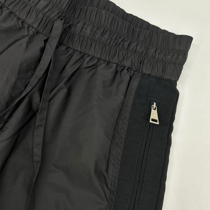 MONCLER モンクレール 19年 ブラック PANTALONE ナイロン切替 パンツ ボトムス