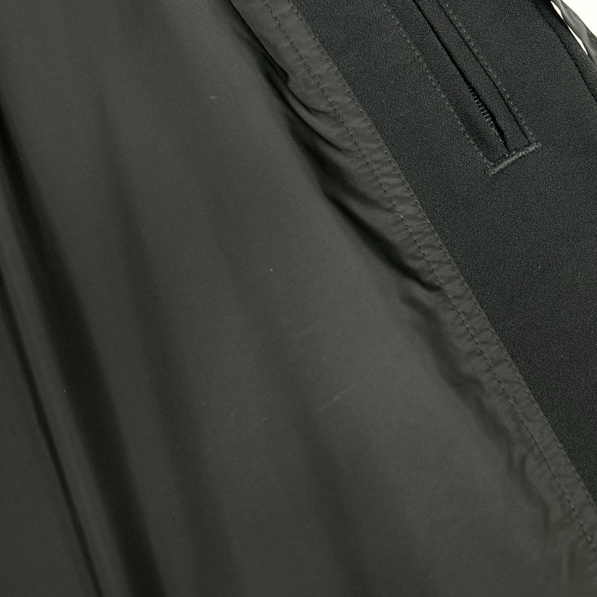 MONCLER モンクレール 19年 ブラック PANTALONE ナイロン切替 パンツ ボトムス