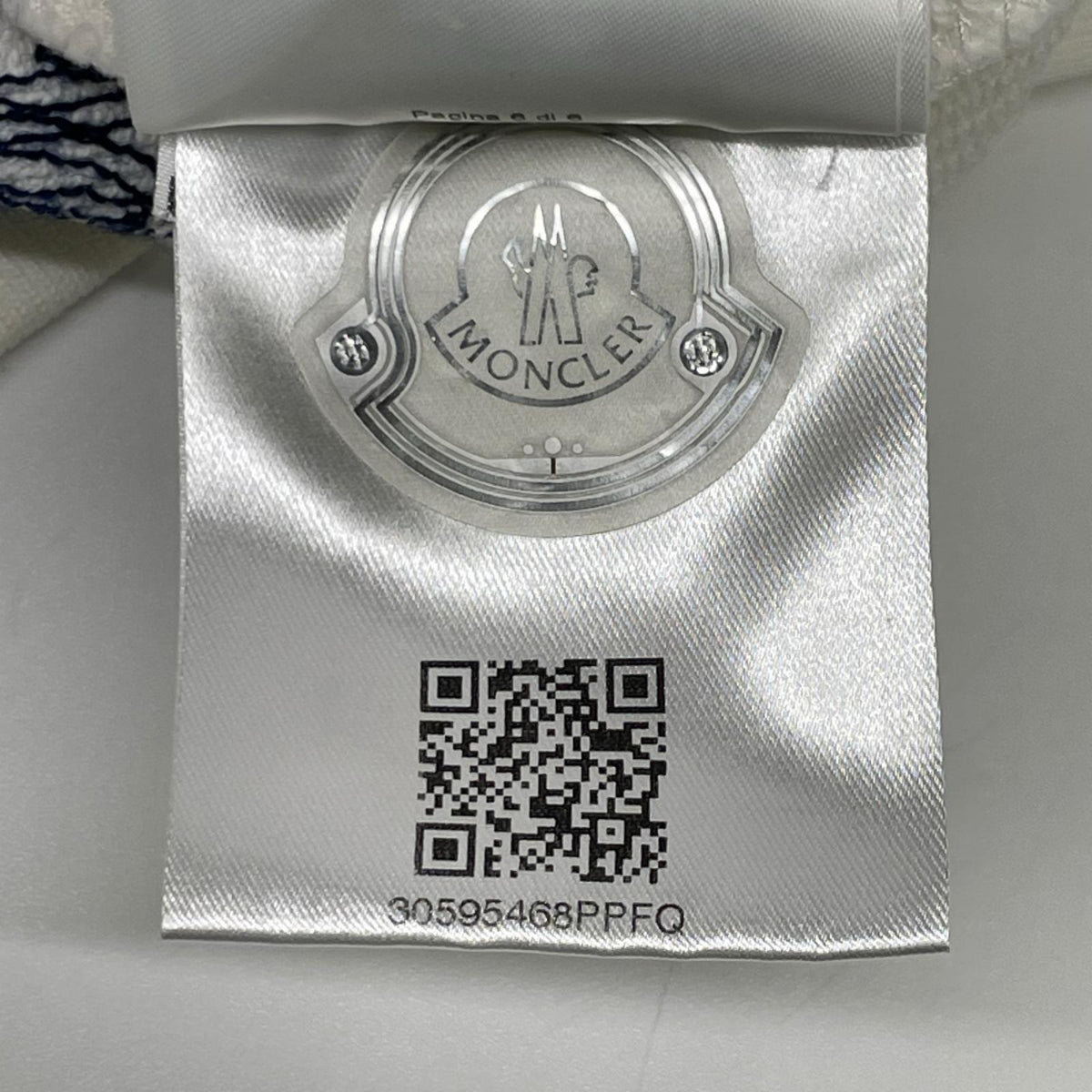 MONCLER モンクレール 16年 ホワイト MAGLIA GIROCOLLO オーシャン パームツリー トレーナー トップス