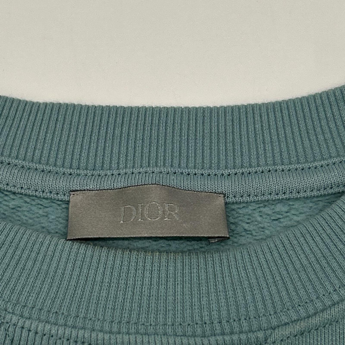 Christian Dior クリスチャンディオール 343J649A0531 23FW ブルー ロゴ刺繍 トレーナー トップス
