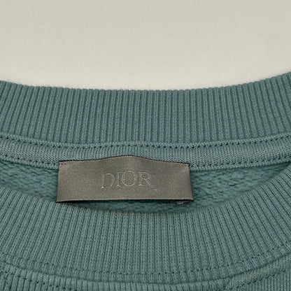 Christian Dior クリスチャンディオール 343J649A0531 23FW ブルー ロゴ刺繍 トレーナー トップス