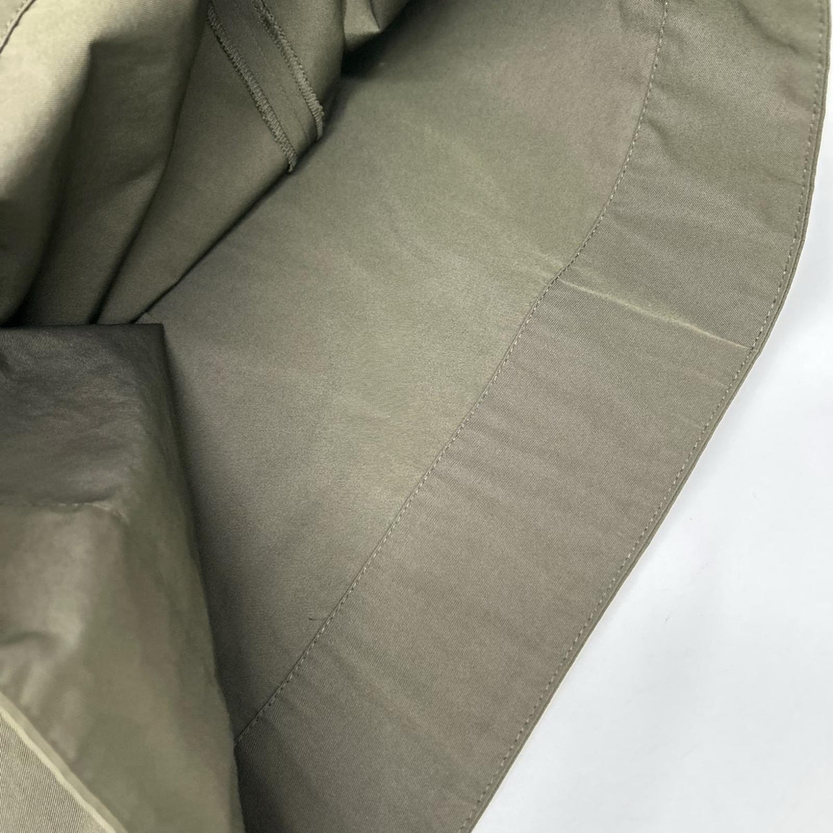 MONCLER モンクレール D20932566900 18年 カーキ GONNA ナイロン ベルト付き スカート スカート