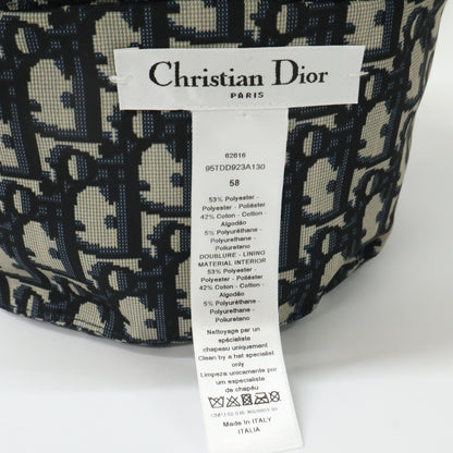 Christian Dior クリスチャンディオール 【新品同様】95TDD923A130 Teddy-D リバーシブル スモールブリム ボブハット 帽子