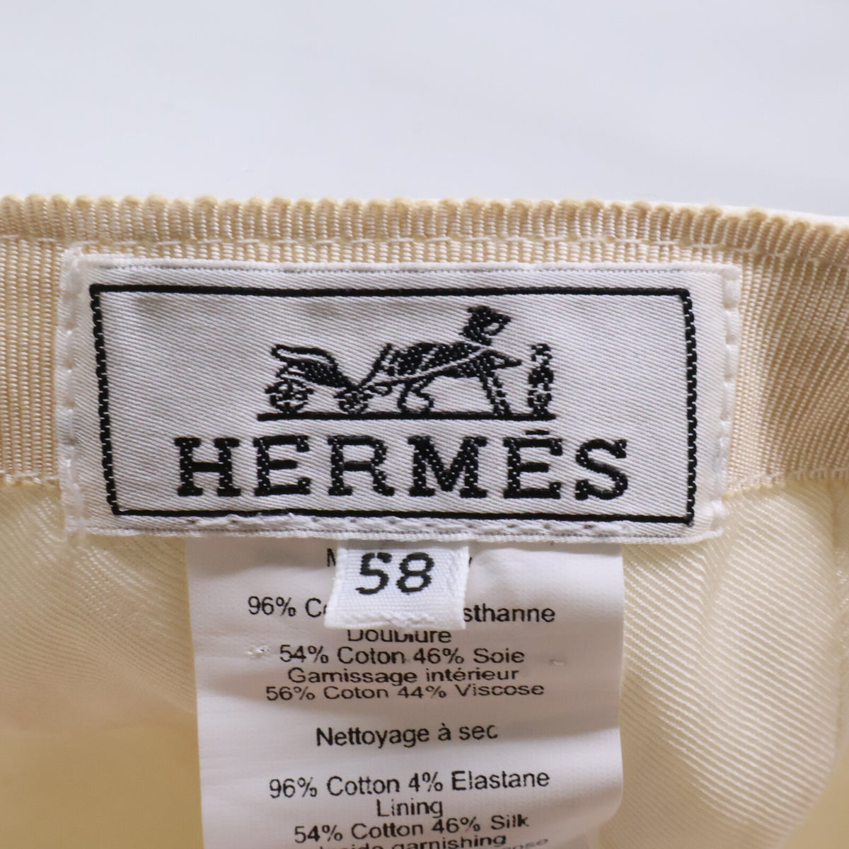 HERMES エルメス 【美品/国内正規】H241056N DAVIS EMILE デイビス エミール キャップ 帽子