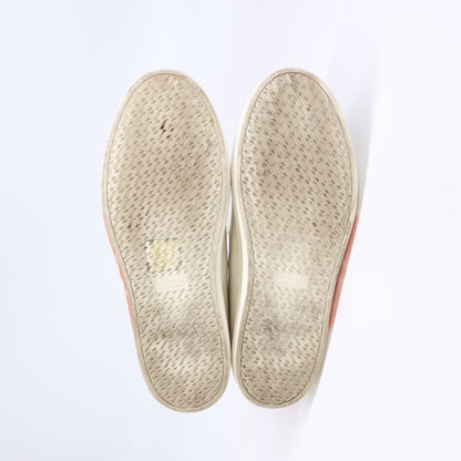 HERMES エルメス Quicker クイッカー ペイント加工 レザー ローカットスニーカー シューズ