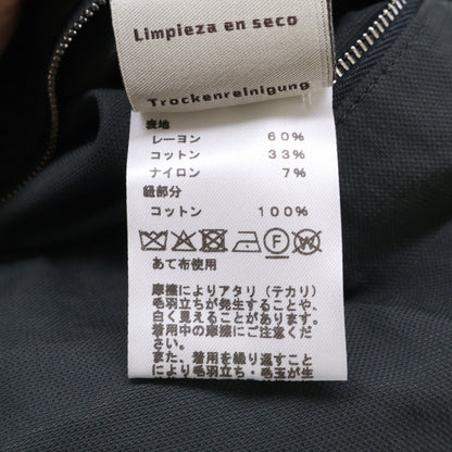 HERMES エルメス 【美品/国内正規/25年製】H552120HB ストレートカット ジップアップ ジャケット ジャケット