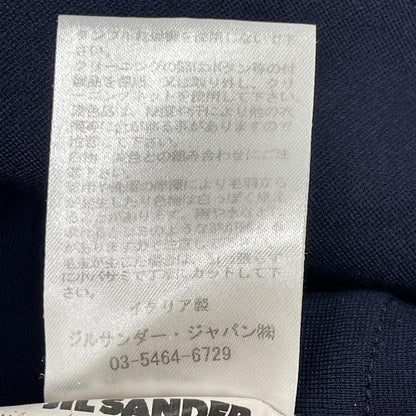 JILSANDER ジルサンダー 705005 MF430078 ネイビー スムース 比翼Vネックカーディガン トップス