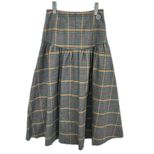 BORDERS at BALCONY ボーダーズアットバルコニー BD2221-3H-29 ブラウン チェック PLAID SKIRT スカート スカート