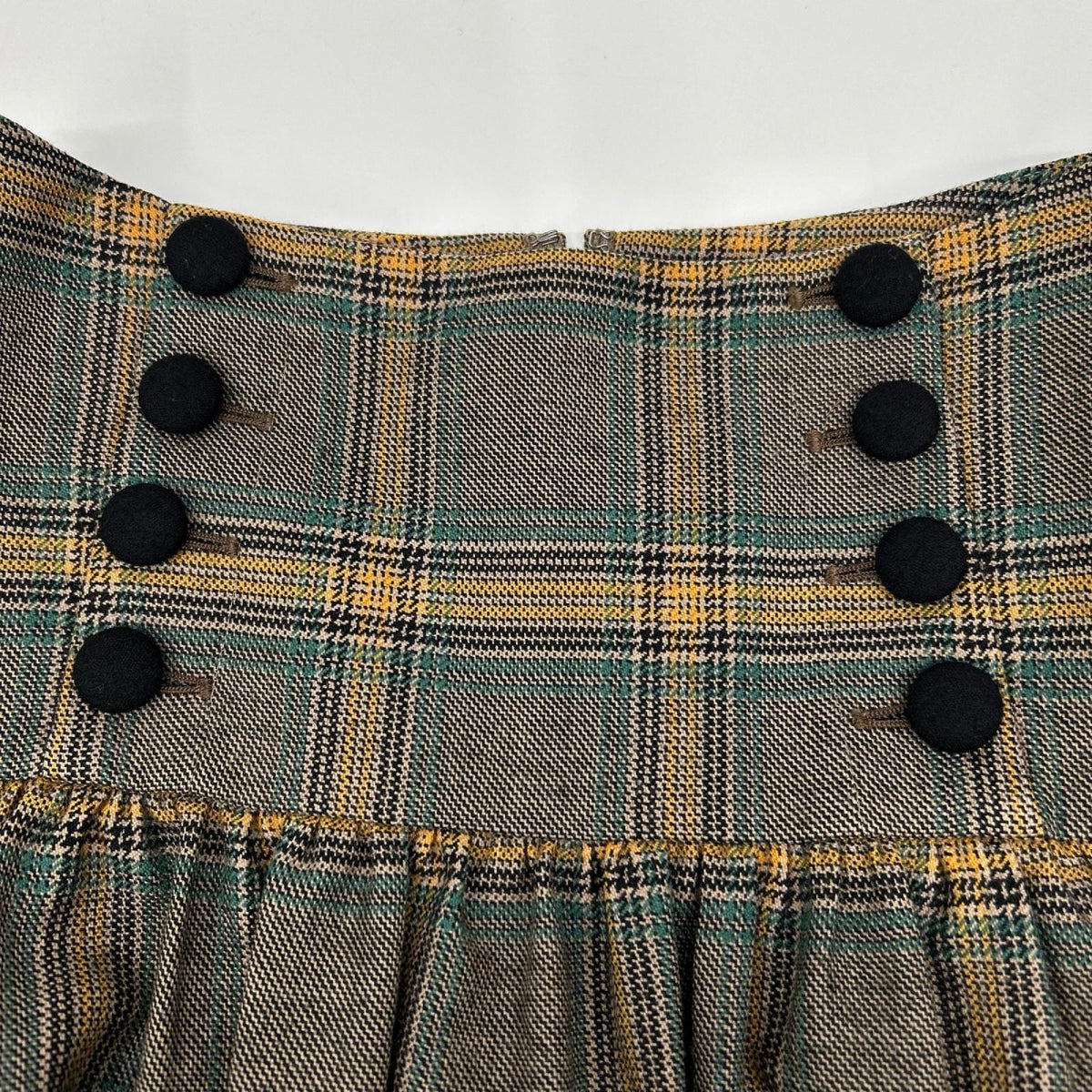 BORDERS at BALCONY ボーダーズアットバルコニー BD2221-3H-29 ブラウン チェック PLAID SKIRT スカート スカート