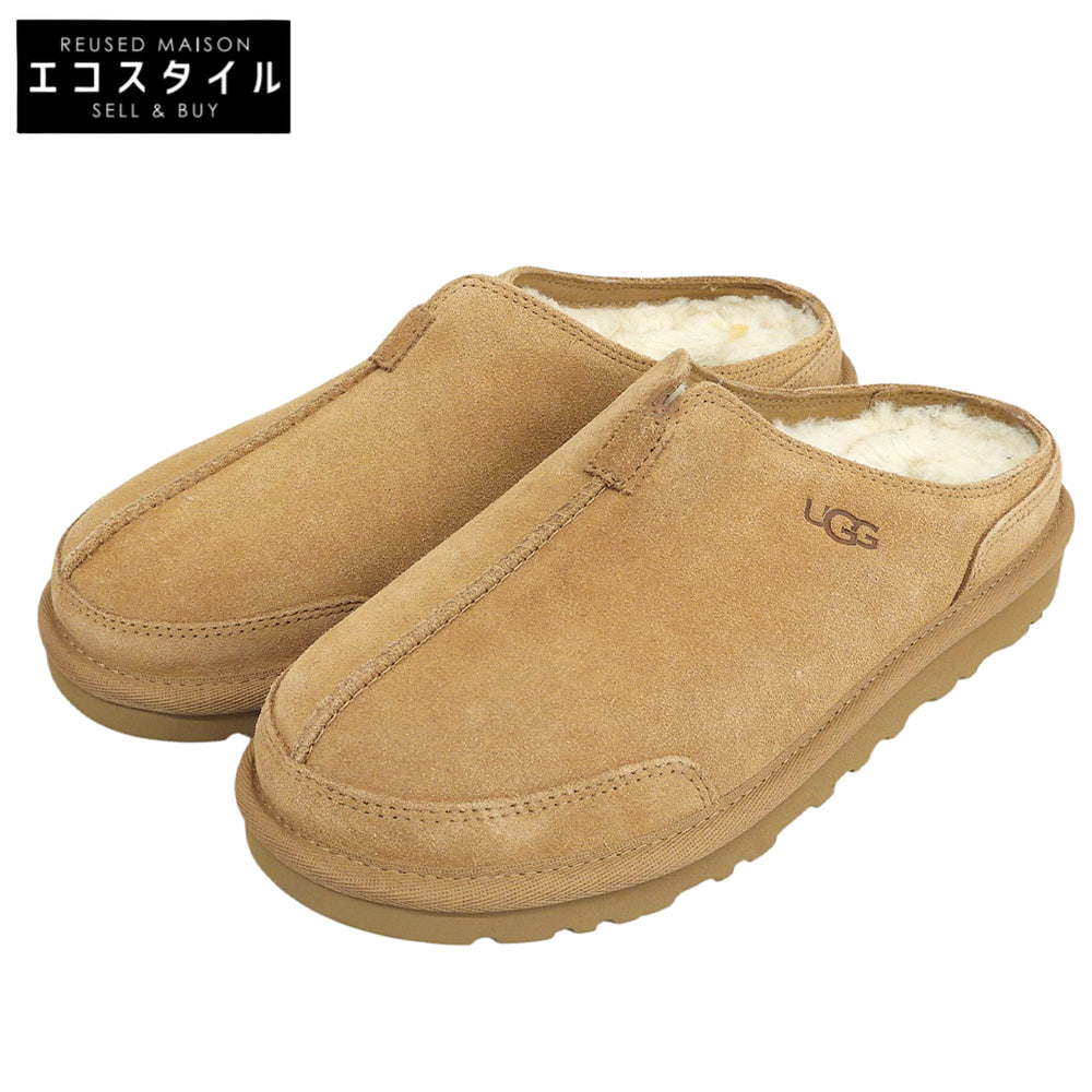UGG アグ 新品同様 Marcman スエード スリッポン シューズ レディース ベージュ 7 1166761 シューズ