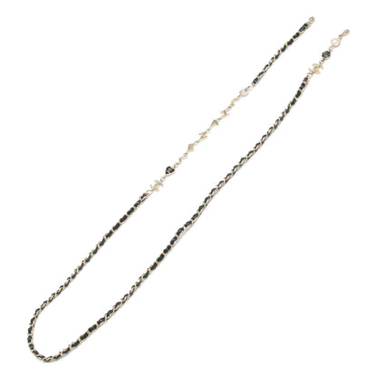 CHANEL シャネル 【美品】CH5210QA ココマーク カメリア ロゴ グラスチェーン その他
