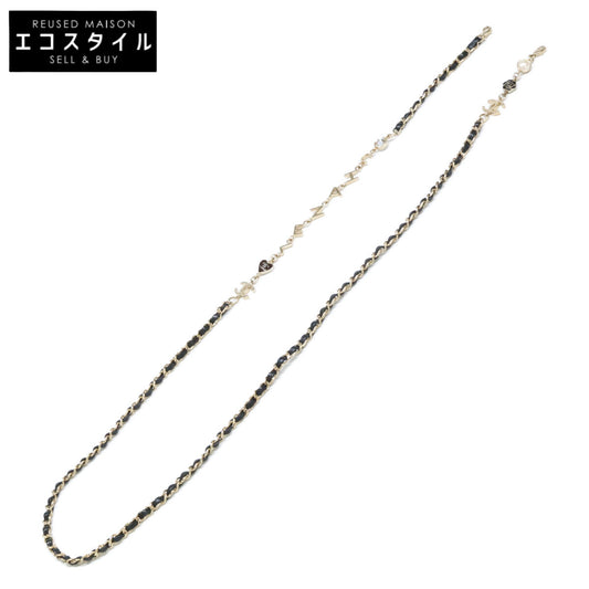 CHANEL シャネル 【美品】CH5210QA ココマーク カメリア ロゴ グラスチェーン その他