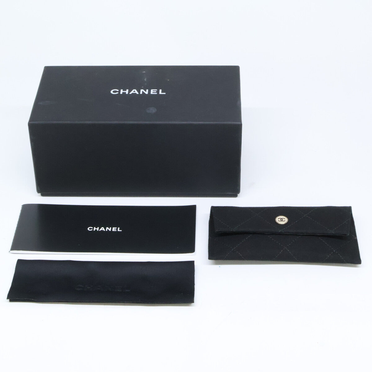 CHANEL シャネル 【美品】CH5210QA ココマーク カメリア ロゴ グラスチェーン その他