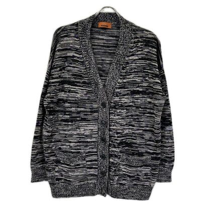 MISSONI ミッソーニ 24年 DS24WM0U ブラック カシミヤ オーバーサイズ カーディガン トップス