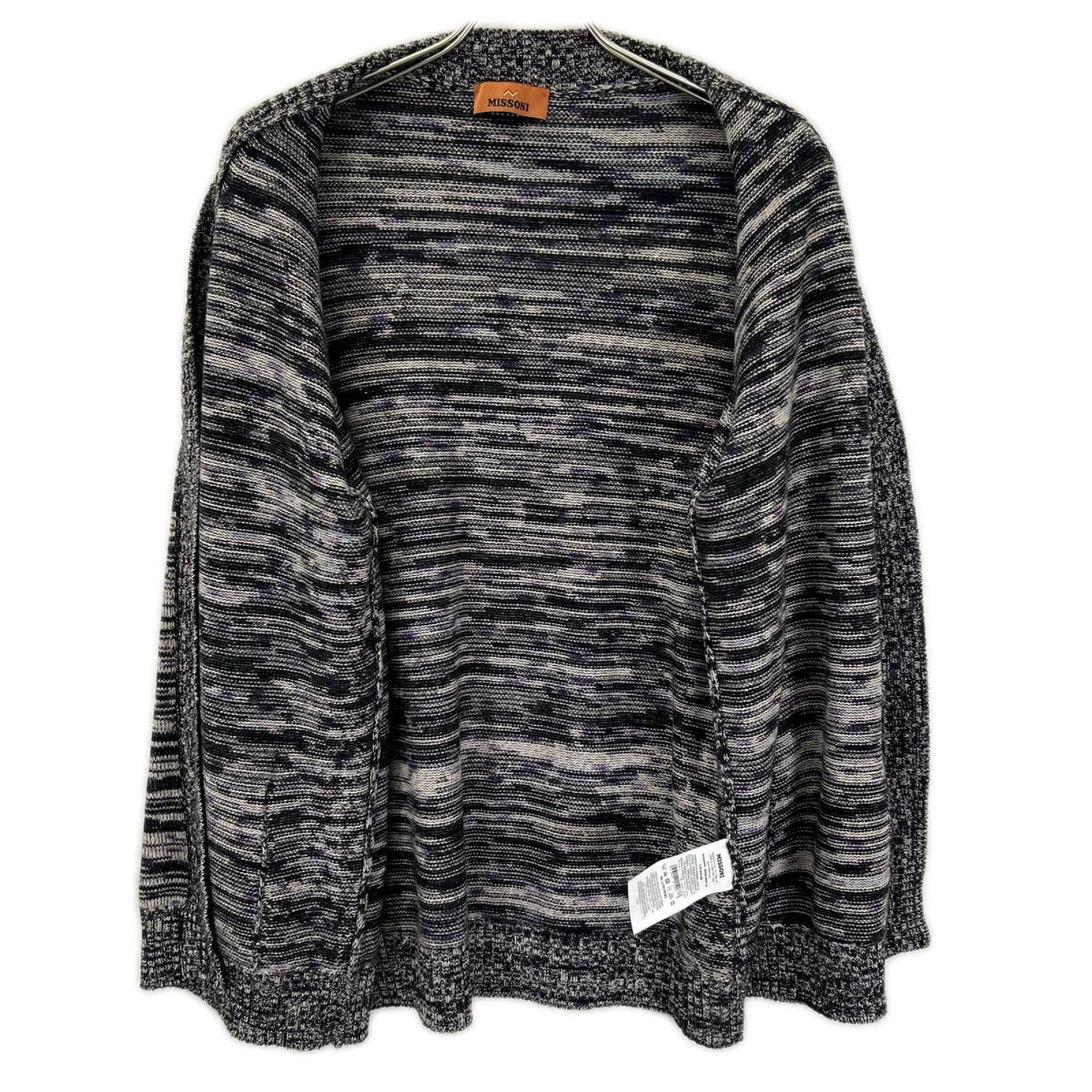 MISSONI ミッソーニ 24年 DS24WM0U ブラック カシミヤ オーバーサイズ カーディガン トップス