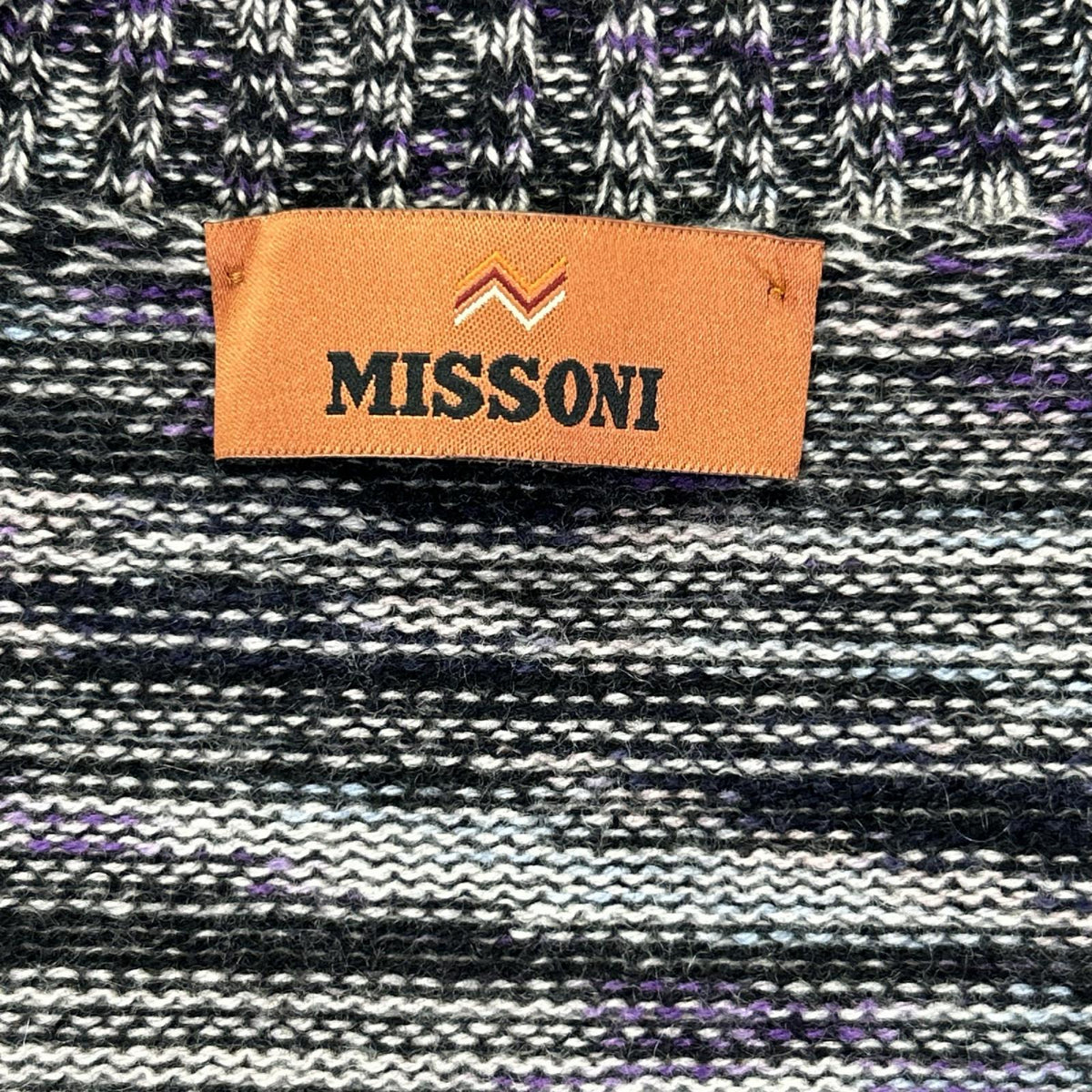 MISSONI ミッソーニ 24年 DS24WM0U ブラック カシミヤ オーバーサイズ カーディガン トップス