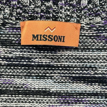 MISSONI ミッソーニ 24年 DS24WM0U ブラック カシミヤ オーバーサイズ カーディガン トップス