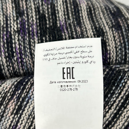 MISSONI ミッソーニ 24年 DS24WM0U ブラック カシミヤ オーバーサイズ カーディガン トップス