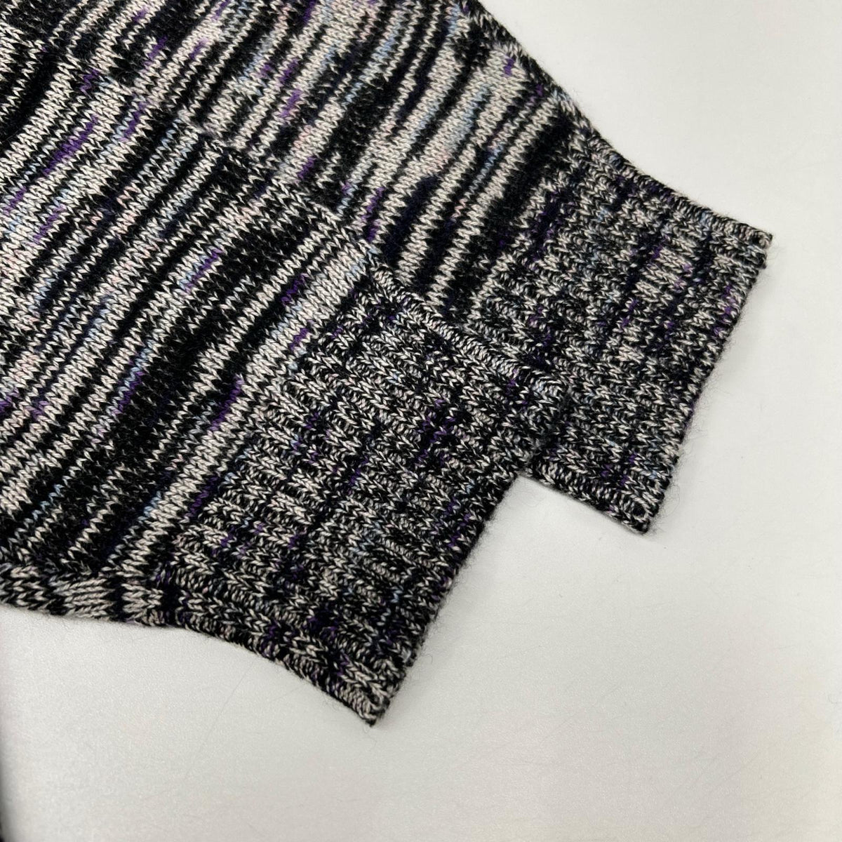 MISSONI ミッソーニ 24年 DS24WM0U ブラック カシミヤ オーバーサイズ カーディガン トップス