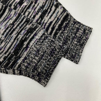MISSONI ミッソーニ 24年 DS24WM0U ブラック カシミヤ オーバーサイズ カーディガン トップス