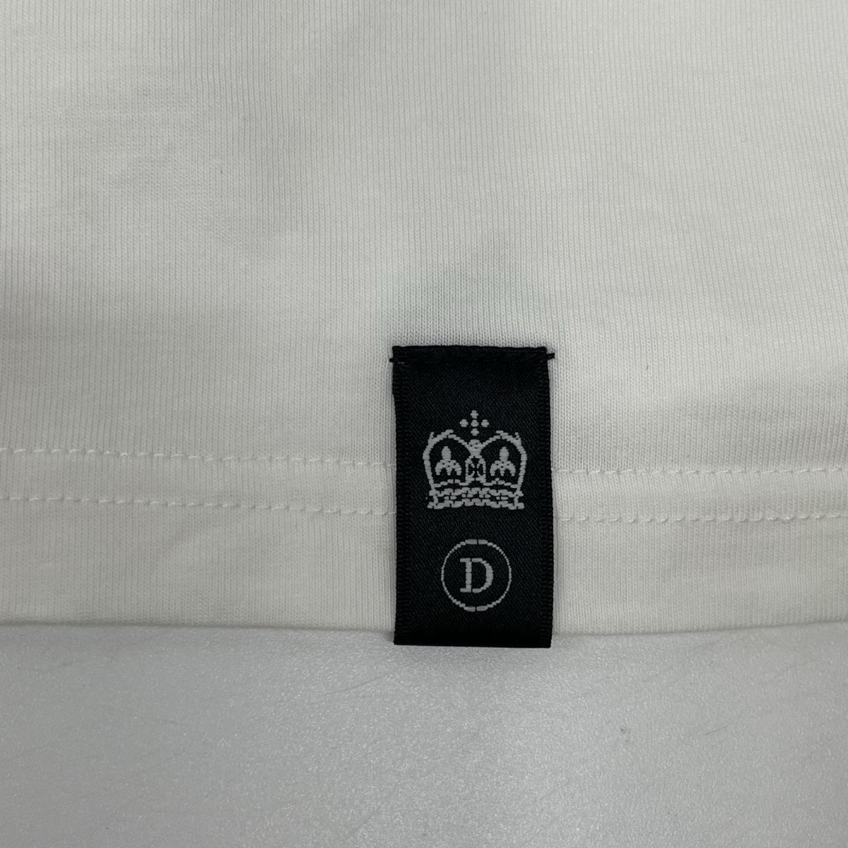 DOUBLE STANDARD CLOTHING ダブルスタンダードクロージング 【WEB限定】26SS ホワイト ハートフリル刺繍 コットン Tシャツ トップス