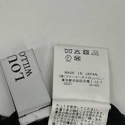 Loulou Willoughby ルルウィルビー ブラック オーガンレースブルゾン ジャケット ジャケット