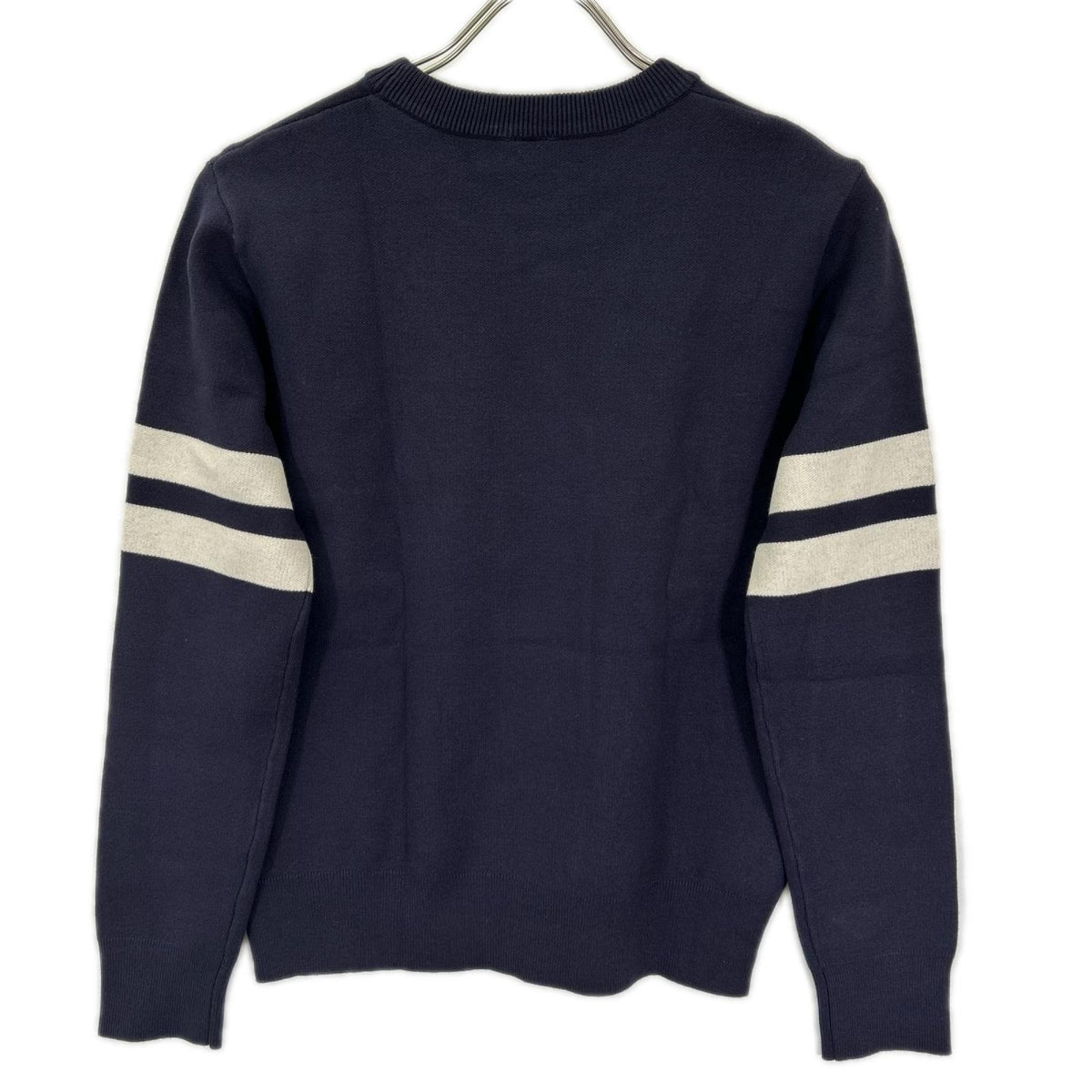 DOUBLE STANDARD CLOTHING ダブルスタンダードクロージング 25AW ネイビー Sun ジャガードニット プルオーバー トップス