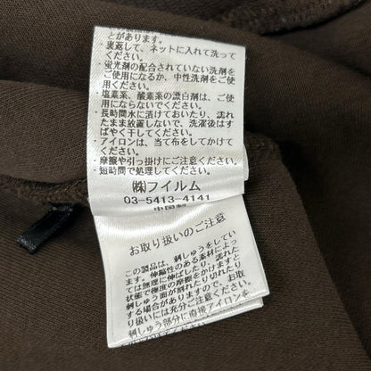 DOUBLE STANDARD CLOTHING ダブルスタンダードクロージング 25AW ブラウン ハブラシ刺繍 ダンボールパーカー トップス