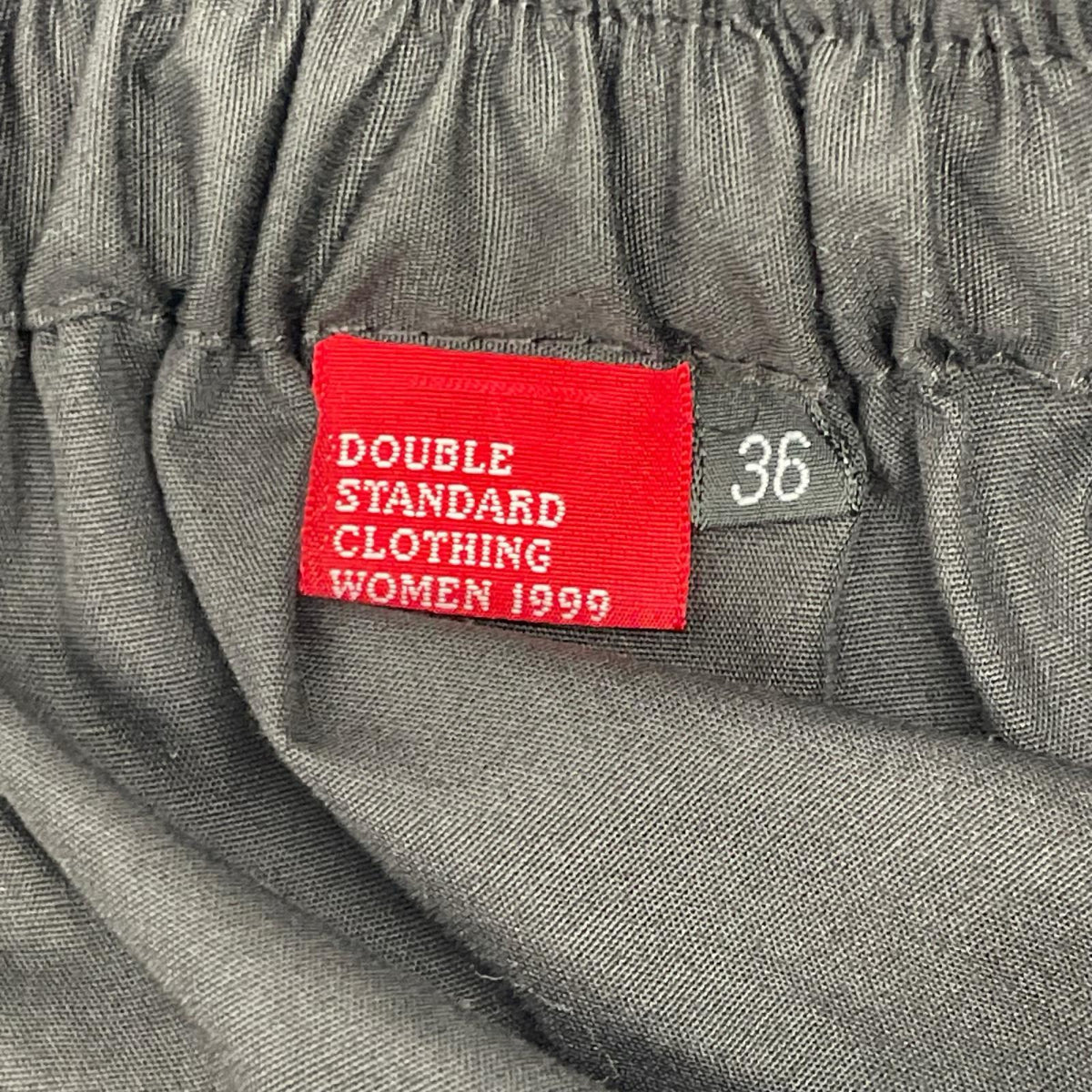 DOUBLE STANDARD CLOTHING ダブルスタンダードクロージング 25AW ブラック リボンディテール ティアードスカート スカート