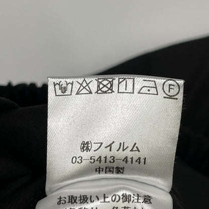 DOUBLE STANDARD CLOTHING ダブルスタンダードクロージング 25AW ブラック リボンディテール ティアードスカート スカート