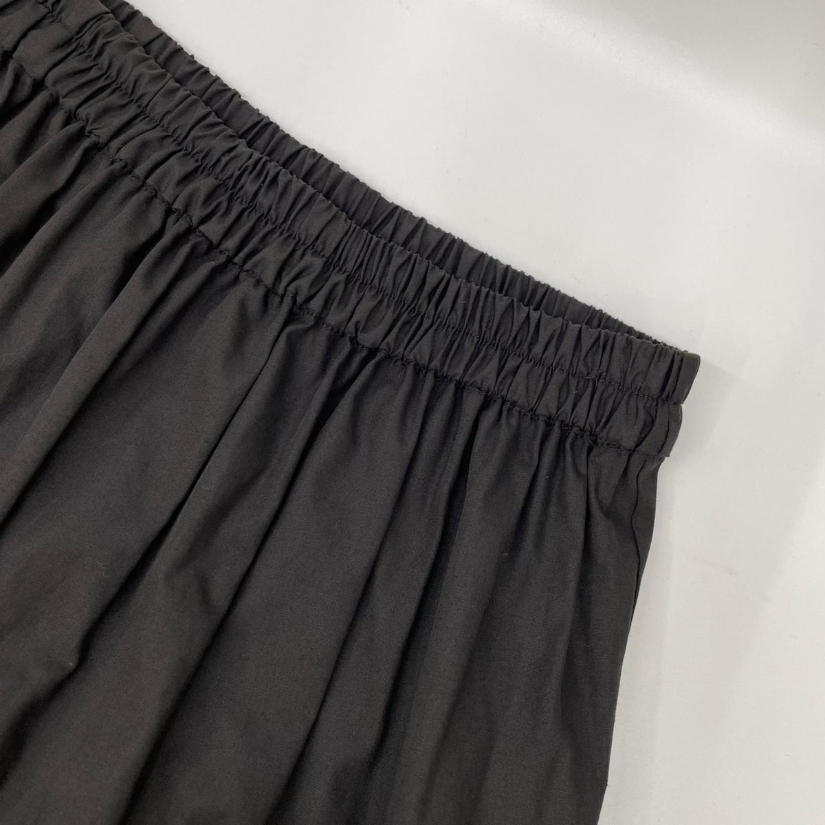 DOUBLE STANDARD CLOTHING ダブルスタンダードクロージング 25AW ブラック リボンディテール ティアードスカート スカート