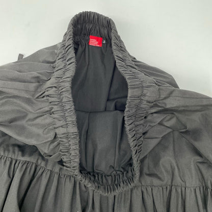 DOUBLE STANDARD CLOTHING ダブルスタンダードクロージング 25AW ブラック リボンディテール ティアードスカート スカート
