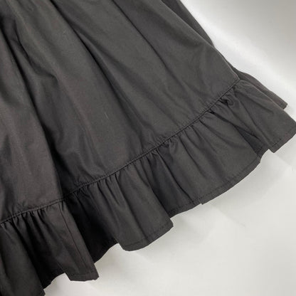 DOUBLE STANDARD CLOTHING ダブルスタンダードクロージング 25AW ブラック リボンディテール ティアードスカート スカート