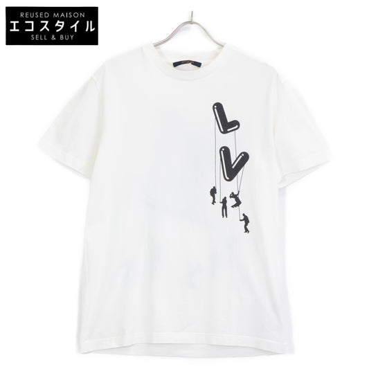 LOUIS VUITTON ルイヴィトン 21年製 HKY86W フローティングプリント Tシャツ トップス