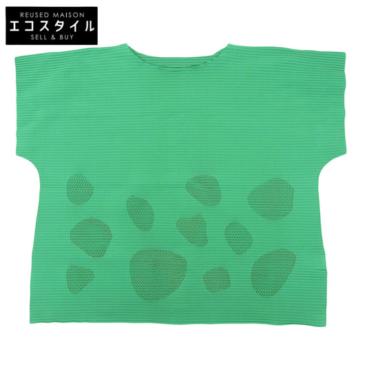 me ISSEY MIYAKE 良好 SEA GLASS PLEATS 上衣 女式 绿色 MI54KK261 上衣