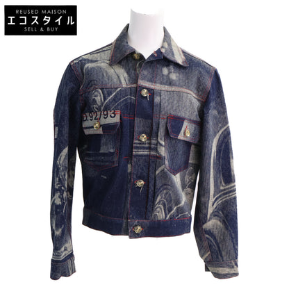 VivienneWestwood ヴィヴィアンウエストウッド オールウェイズオンカメラコレクション92/93 90s　ロールスロイス転写プリント デニムジャケット ジャケット