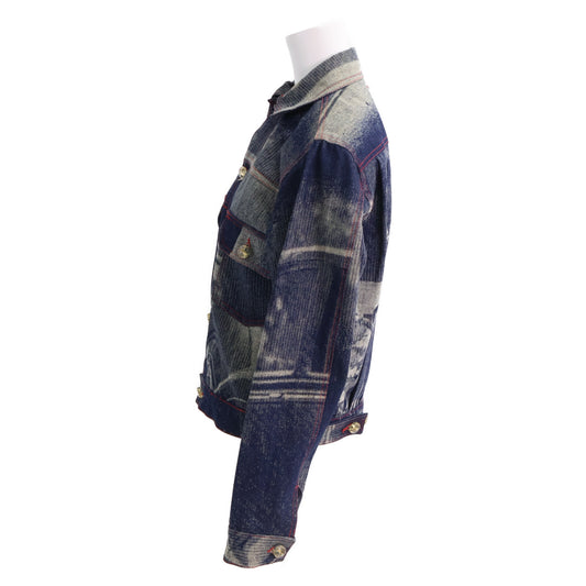 VivienneWestwood ヴィヴィアンウエストウッド オールウェイズオンカメラコレクション92/93 90s　ロールスロイス転写プリント デニムジャケット ジャケット